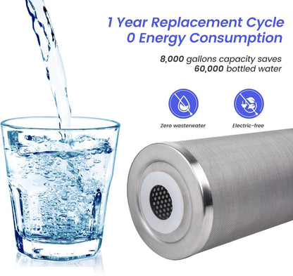 Replacement Cycle of Amwater Whole House Sediment Water Filter for Well Water Systems. 5 Micron Filter.