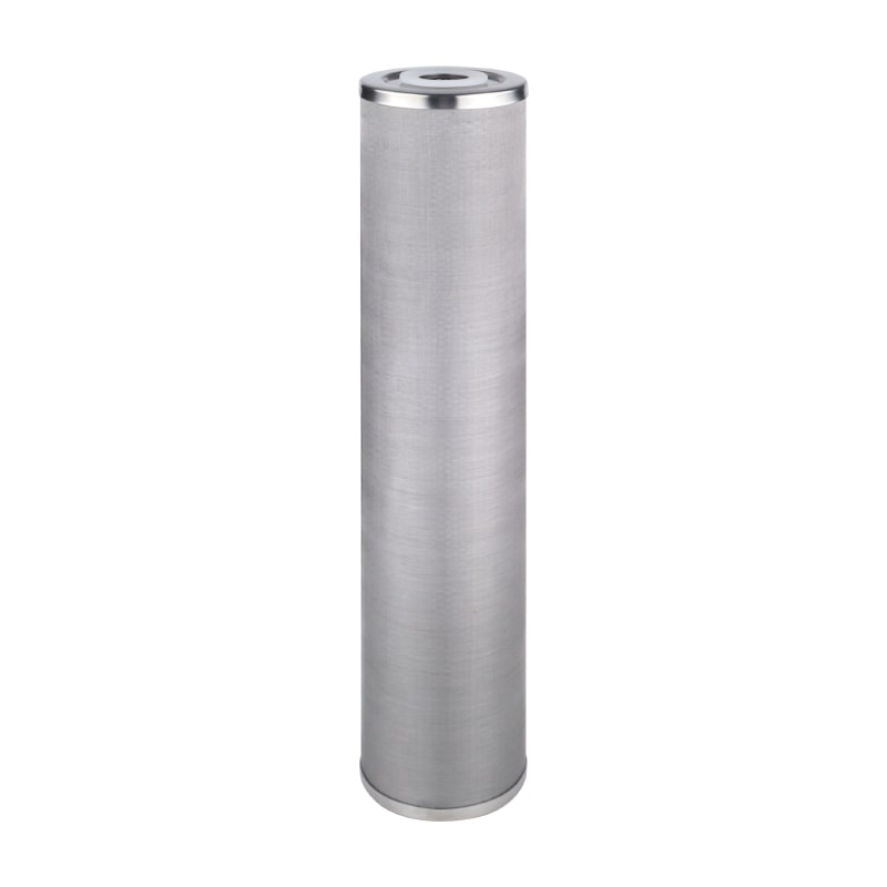 Amwater Wire Mesh Whole House Sediment Water Filter (20" Length & 4.5" OD) for Sediment Filtration in Well Water Systems. 5 Micron Filter.